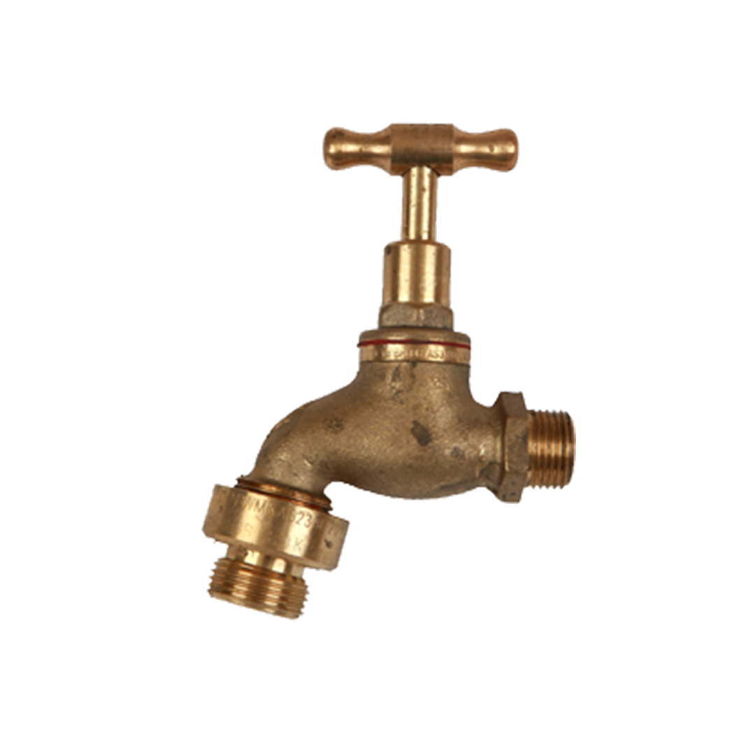 Hose Bib MI T/Head 15mm with Vacuum Breaker Plumbers Choice