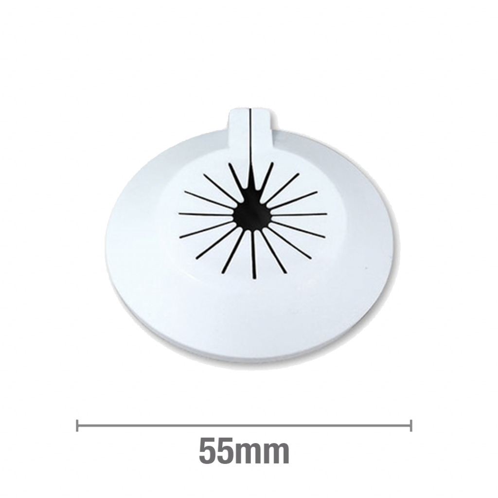 Cover Plate White Plastic 7mm22mm RETRO FIT Per 10 Plumbers Choice