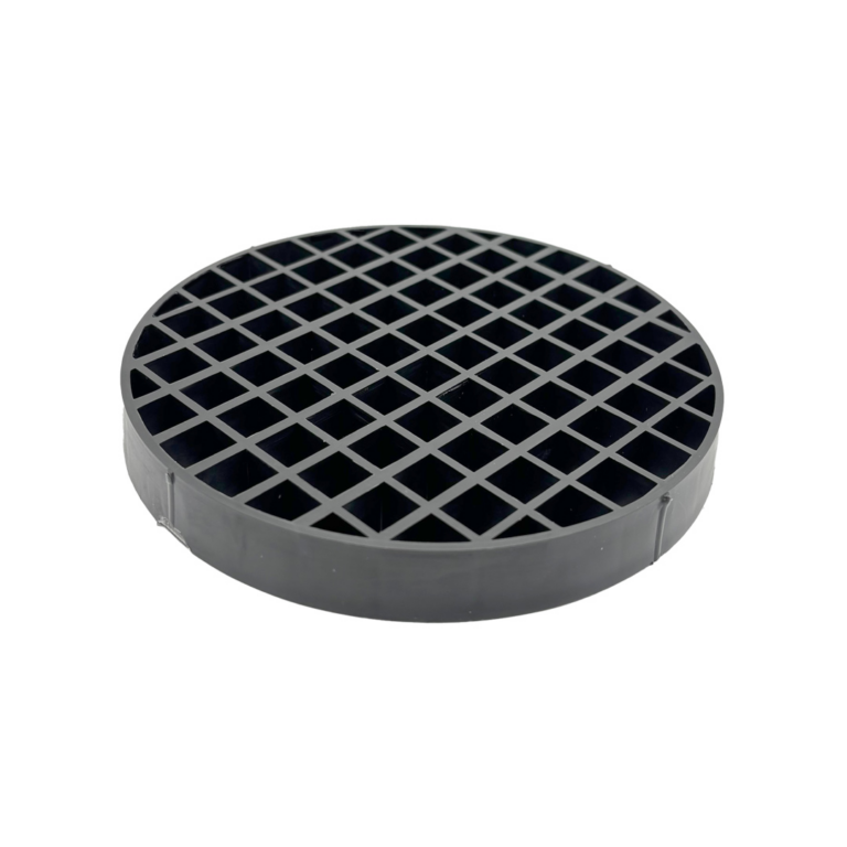Grate Flat Black DWV 100mm - Plumbers Choice