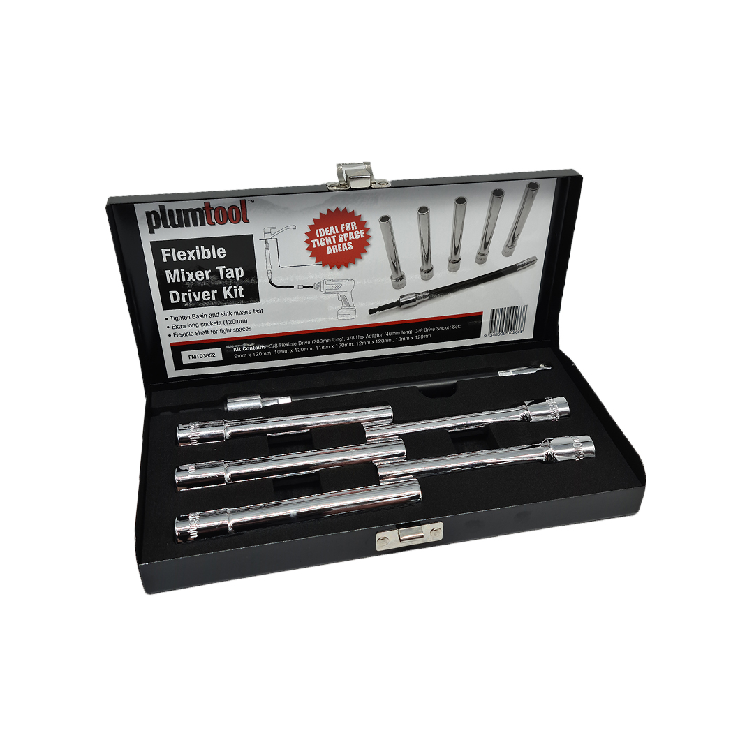 Plumbers clearance socket set