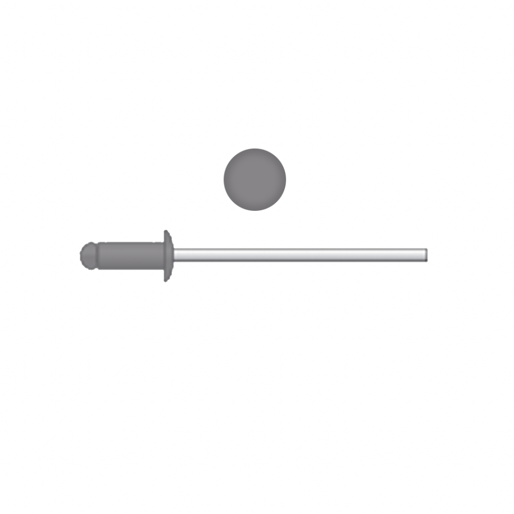 Rivet AS4-3 Basalt Per 1000 - Plumbers Choice