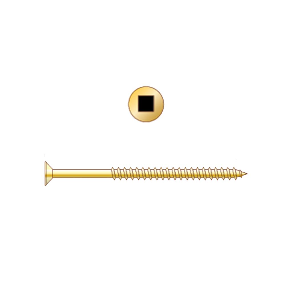 Square Drive Chipboard 75mm x 10G Per 100 Plumbers Choice