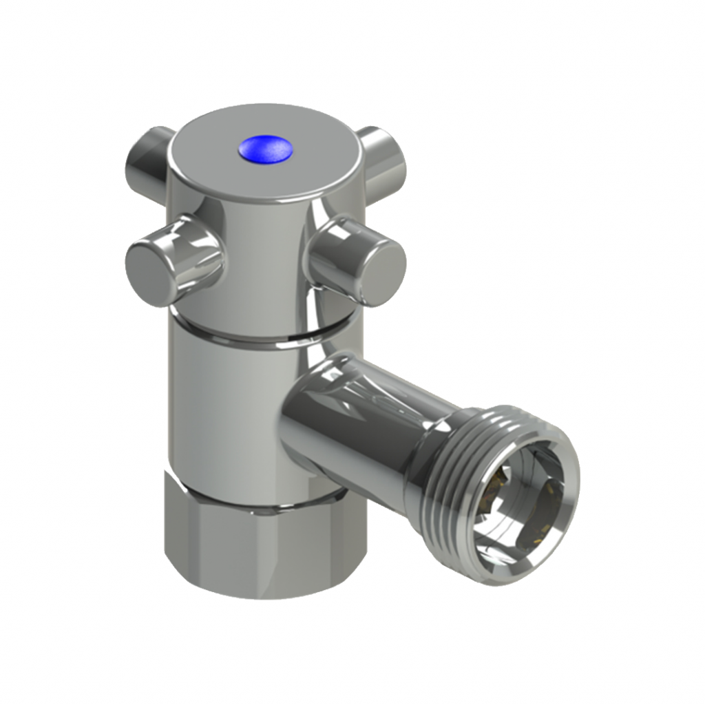 Stop Tap Dishwasher 1/4 Turn 20mm With PLV 350kPa Plumbers Choice