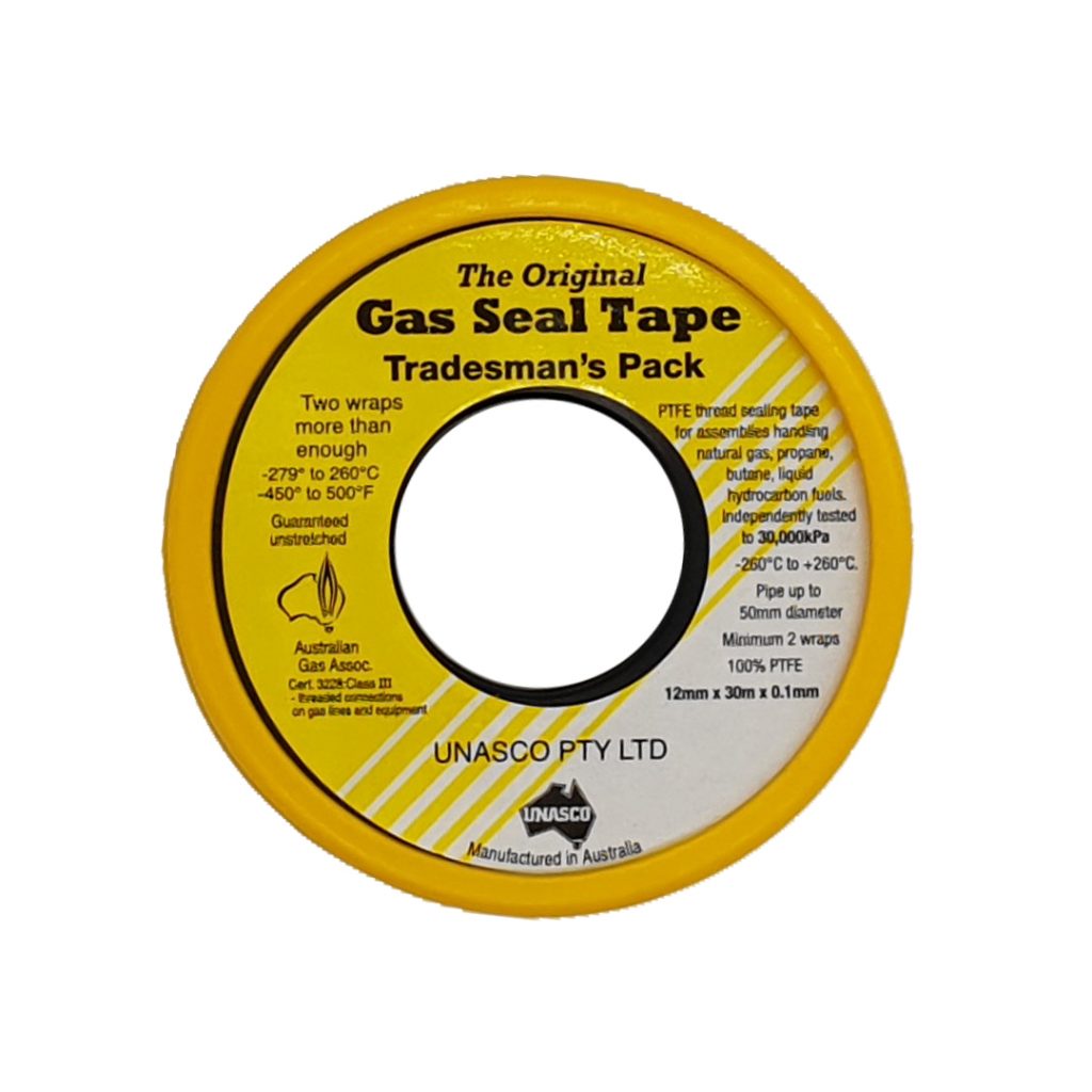 Thread Tape Monster Gas Yellow 30m Per Roll Plumbers Choice