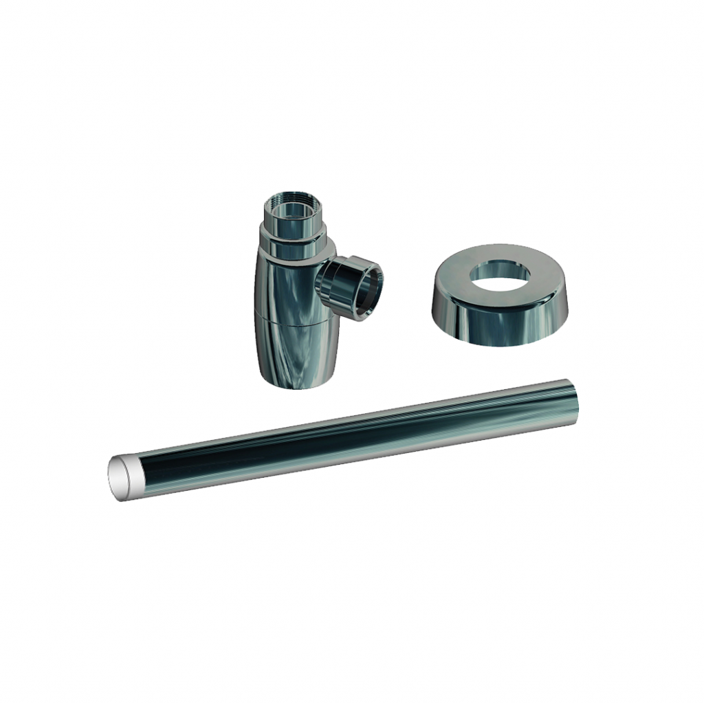 Trap Bottle 40mm Chrome Kit Plumbers Choice